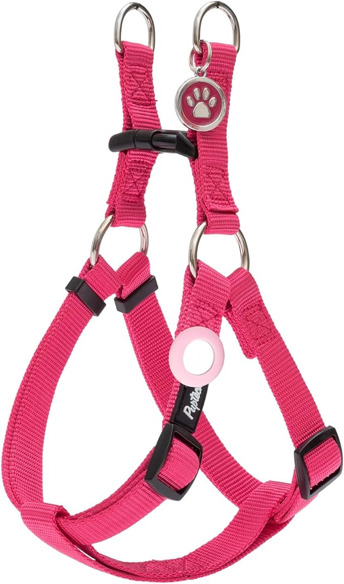 PUPTECK No Pull Dog Harness Soft Adjustable Basic Nylon Step in Puppy Vest by PUPTECK