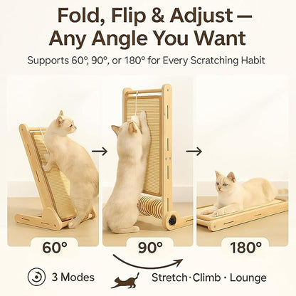 32" Sisal L Shaped Cat Scratch Pad - Image 9
