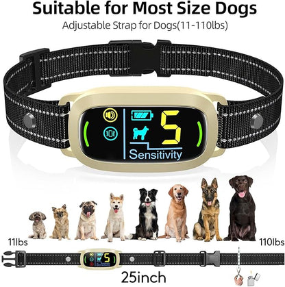 FAFAFROG Dog Bark Collar, Rechargeable Smart Collar, Anti Barking Training - Image 6