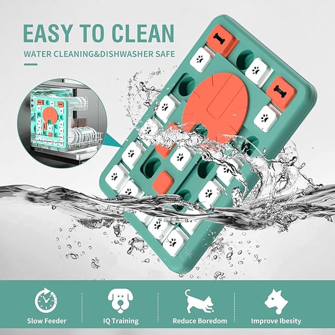 Dog Puzzle Toys, Treat Dispensing Dog Enrichment Toys - Image 4