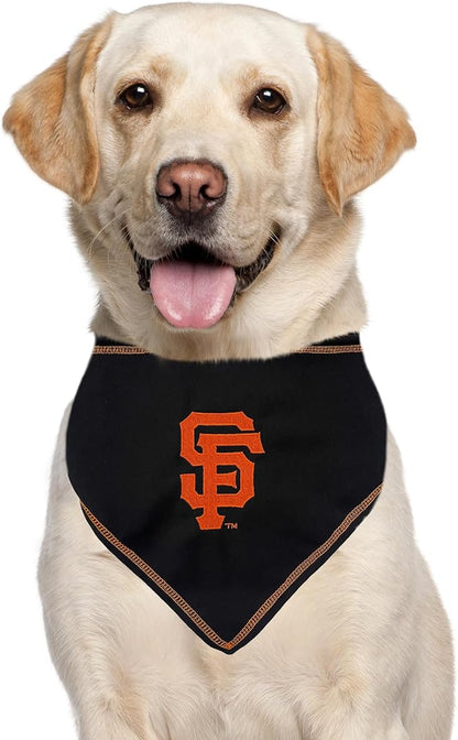 Pets First MLB SAN Francisco Giants TIE Bandana, Large/X-Large. Dog Bandana - Image 6