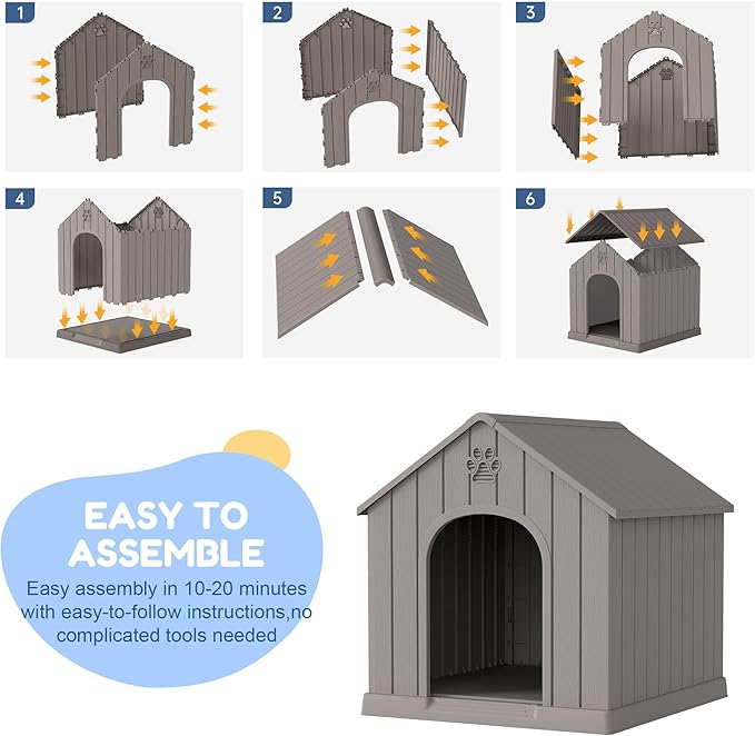 Fancyango Dog House Outdoor Indoor - Image 5