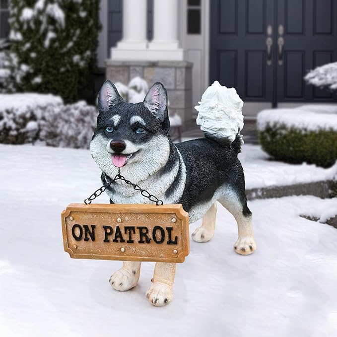Shiba Inu Dog Garden Statue - Image 8