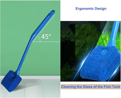 Aquarium Aquascape Tools Kit, 15 inch Stainless Steel Includes Brush, - Image 7