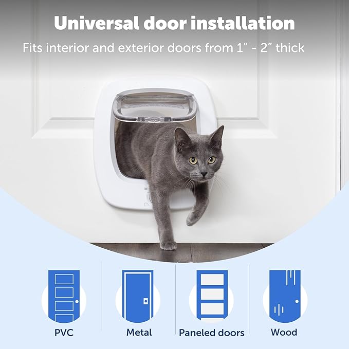 PetSafe Big Cat Door Interior and Exterior Pet Door - Image 9