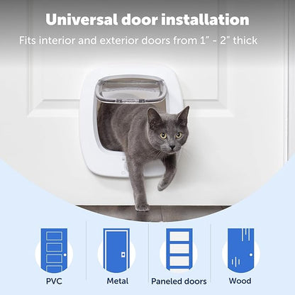 PetSafe Big Cat Door Interior and Exterior Pet Door - Image 9