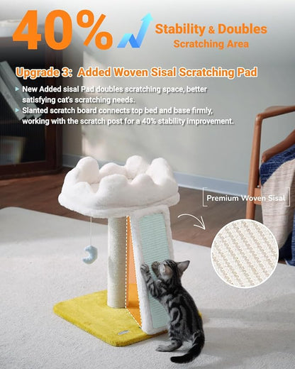 Happi N Pets Cat Tree, Cloud Cat Tower - Image 5