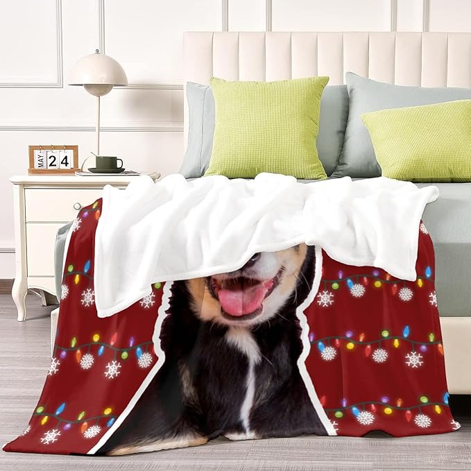 Personalized Christmas Blanket - Image 5