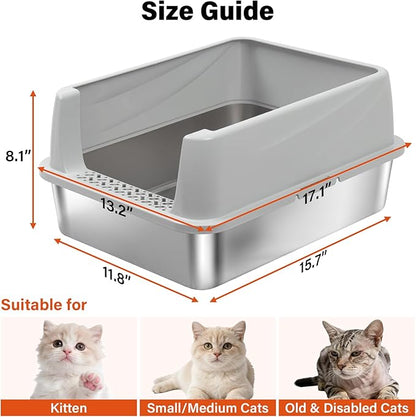 Stainless Steel Litter Box - Image 2