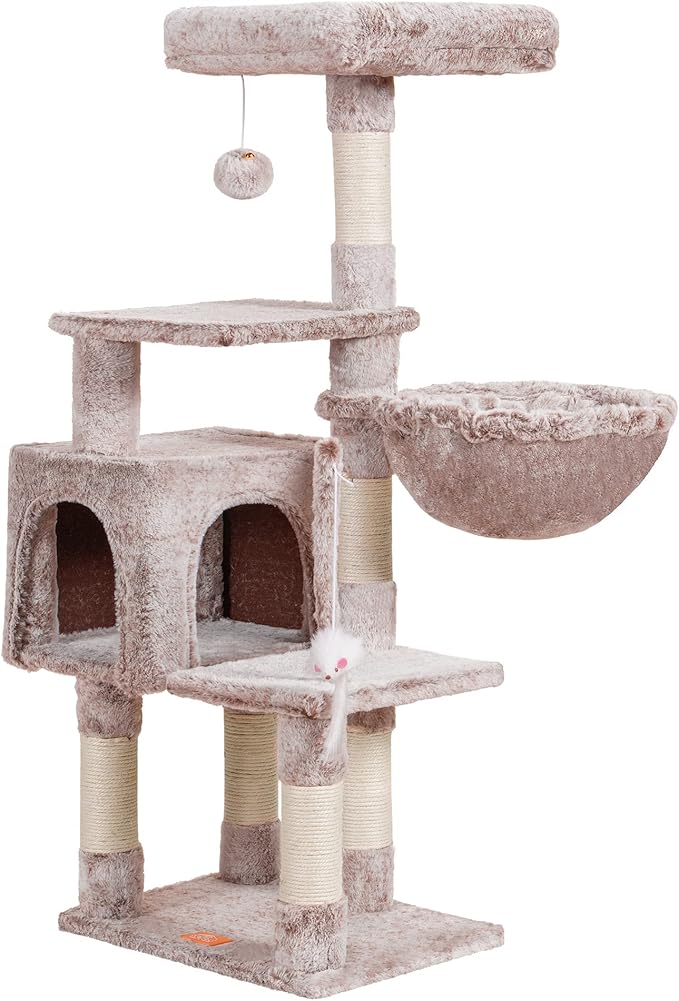 Heybly Cat Tree with Toy, Cat Tower condo - Image 7