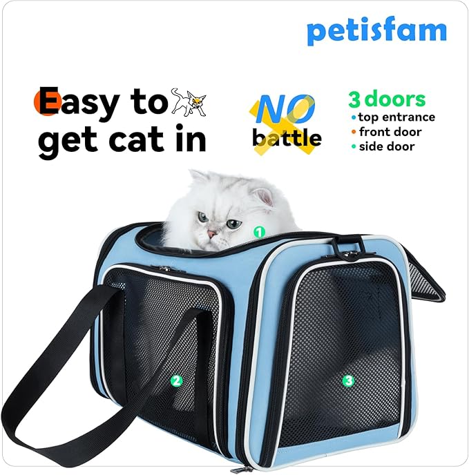 Cats Voluntarily Enter Carrier. Stress-Free Vet Visit, Veterinarian-Approved - Image 2