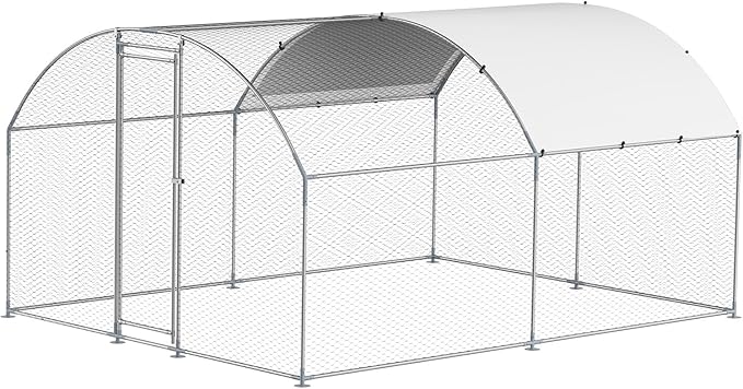 VEVOR Large Metal Chicken Coop - Image 12