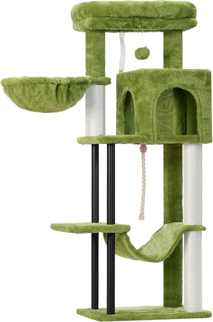 Gitelsnour Cat Tree, Cat Tower for Indoor Cats, 43.3 inch Cat Tree Tower - Image 9