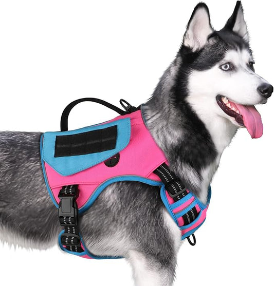 WINGOIN Tactical Dog Harness for Small Dogs, No Pull Harness by WINGOIN