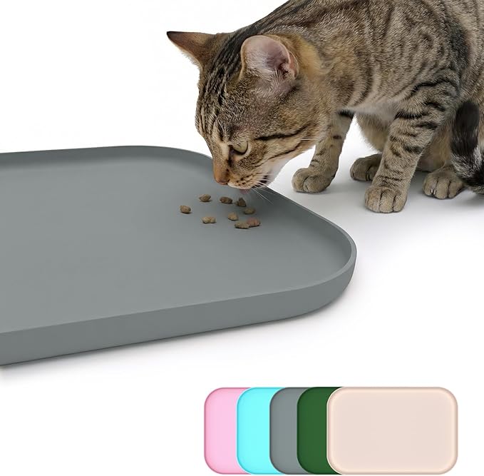 BLESWIN Non-Slip Silicone Dog Food Mat by BLESWIN