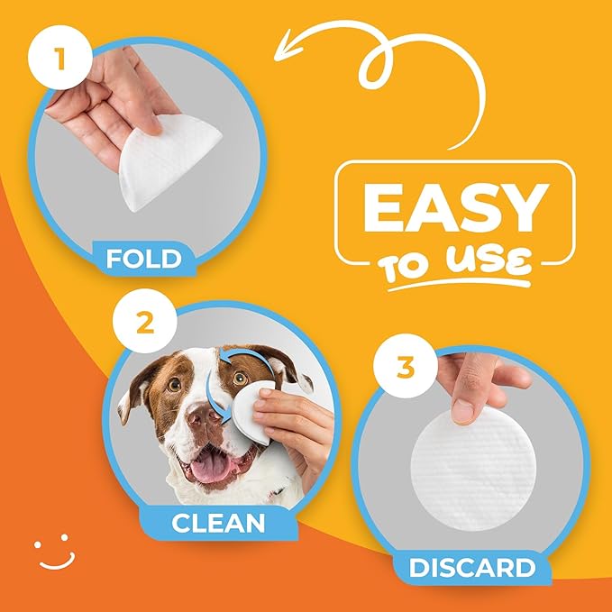 Dog Eye Wipes Hypoallergenic Eye & Face Wipes - Image 7