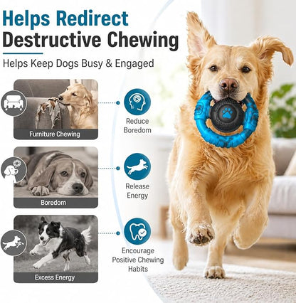 Pamlulu Tough Dog Toys for Aggressive Chewers, Indestructible Dog Toy for Large - Image 6
