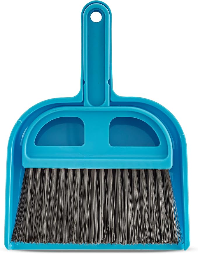 Fresh Step 4-in-1 Deluxe Litter Cleanup Kit Scoop Broom Dust Pan Hanging Caddy - Image 3