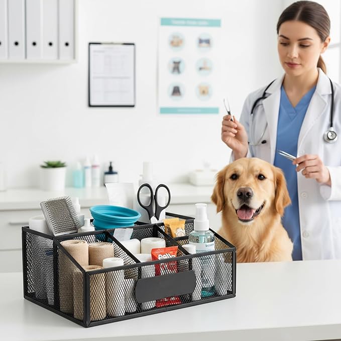 Dog Storage Organizer for Pet Nursing Supplies, Pet Medicine Container - Image 2
