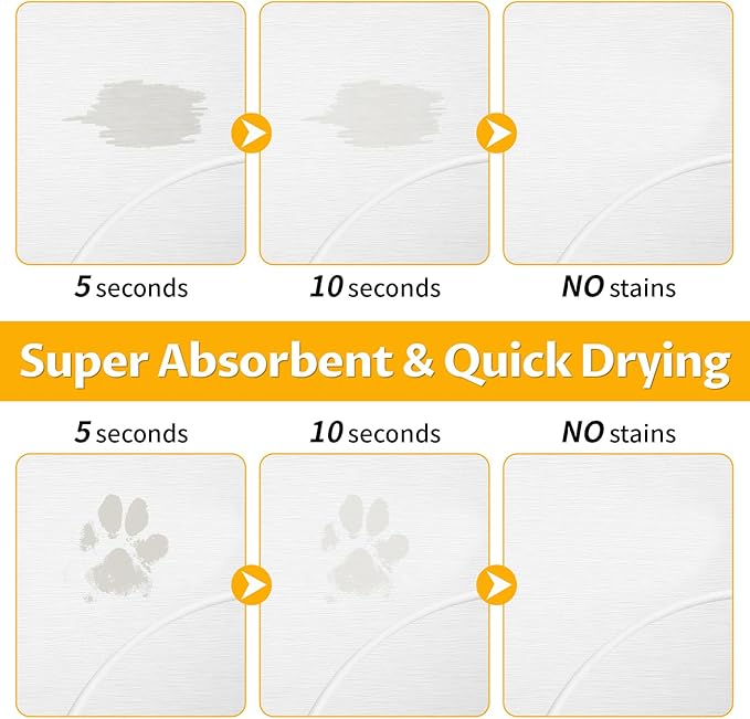 Stone Dog & Cat Food Mat, Bite-Proof Non-Slip Large Diatomaceous Pet Feeding Mat - Image 4