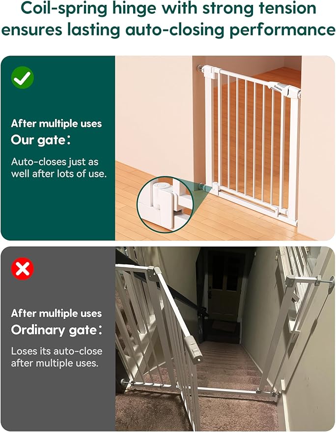 Babelio 29-43" Magnetic Baby Gate - Image 4
