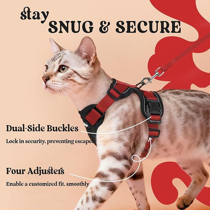 rabbitgoo Cat Harness and Leash Set, Escape Proof Kitten Harness - Image 6