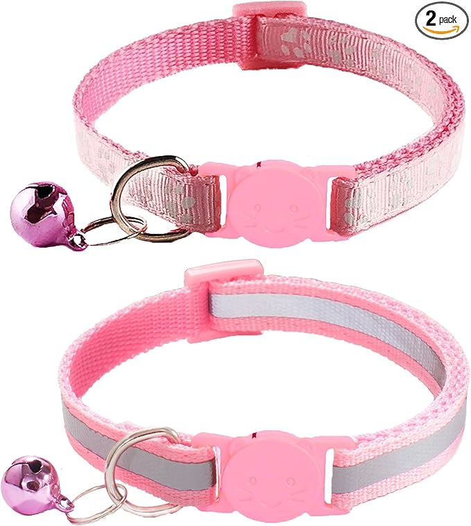 2 Pack Breakaway Cat Collars by Unknown