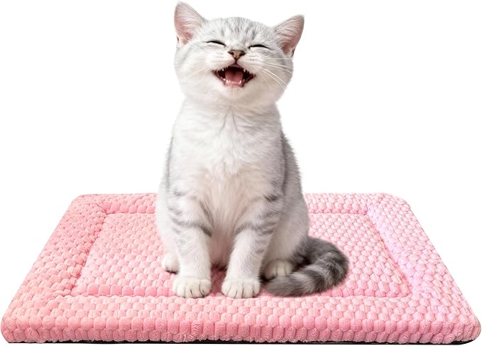 Dog Bed Mat - Dog Crate Pad - Reversible Mat by FogkissComfyPawsHome