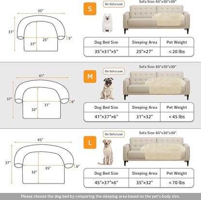 Calming Dog Bed Fluffy Plush Dog Mat - Image 5