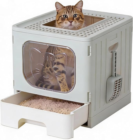 OLIXIS Foldable Cat Litter Box by OLIXIS