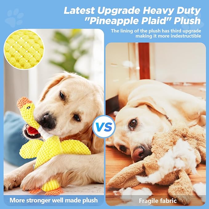 Vitscan Durable Dog Toys for Small Large Dogs, Dog Chew Toy for Not Aggressive - Image 3