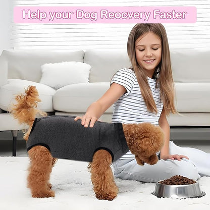 Coppthinktu Recovery Suit for Dogs After Surgery, Dog Onesie Surgery Recovery - Image 5