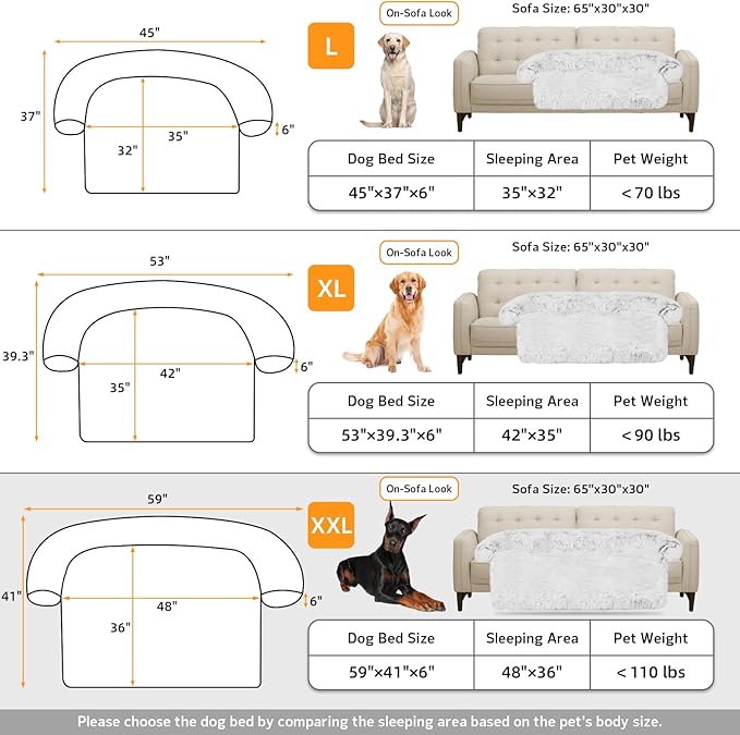 GGIB Calming Dog Bed Fluffy Plush Dog Mat - Image 5