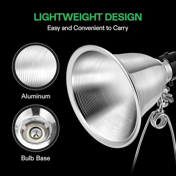 VIVOSUN 2-Pack Clamp Lamp Light - Image 2