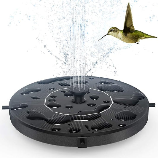 Solar Fountain, Floating Solar Powered Water Fountain Pump by AUTGA