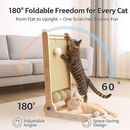 32" Sisal L Shaped Cat Scratch Pad - Image 3