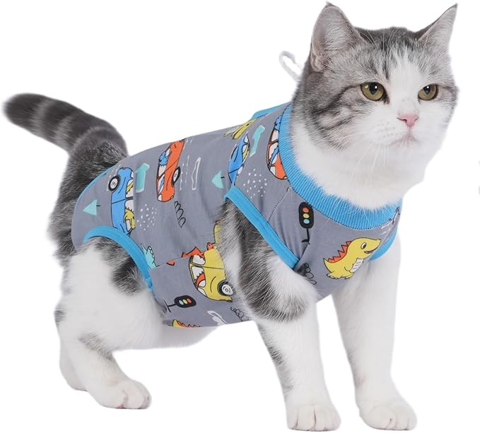 kzrfojy Cat Recovery Suit Cat Onesie by kzrfojy