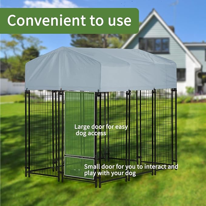 Outdoor Dog Kennel Outside Run - Image 5