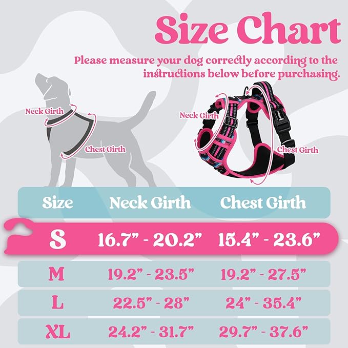 rabbitgoo Dog Harness Small Sized, No Pull Easy On & Off - Image 2