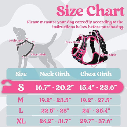 rabbitgoo Dog Harness Small Sized, No Pull Easy On & Off - Image 2