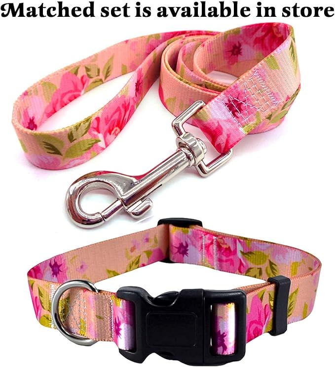 Mihqy Dog Collar with Bohemia Floral Tribal Geometric Patterns - Image 6