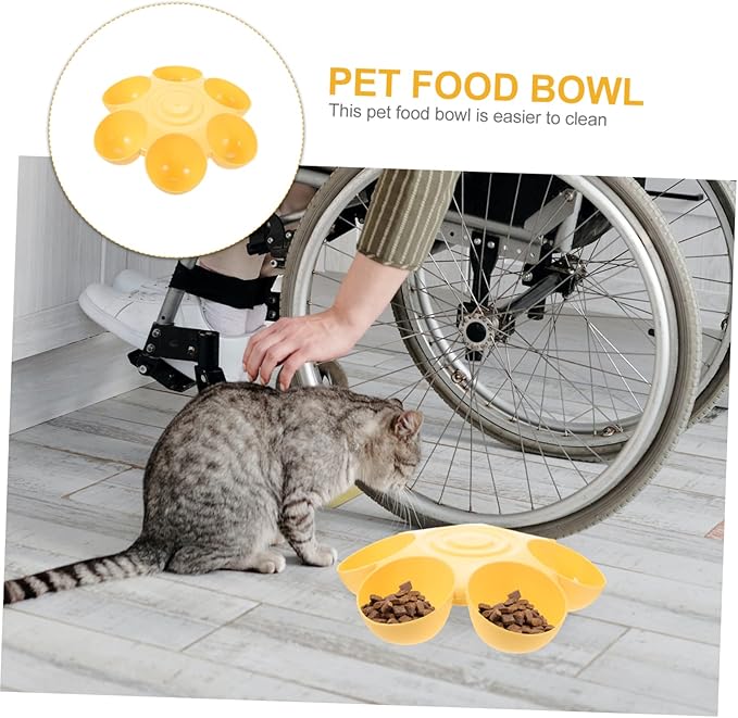 Multi Indoor Pet Feeding Bowl for Dogs and Cats High Grade Plastic Food Dish - Image 7