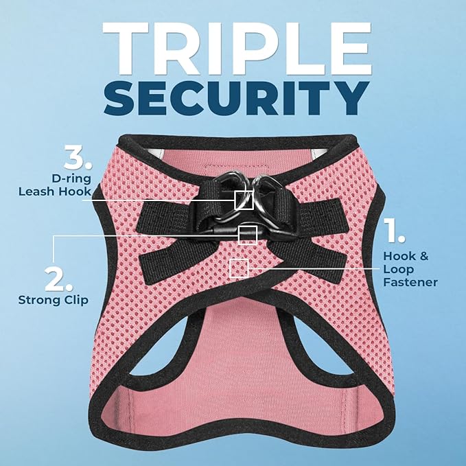 Best Pet Supplies Voyager Step-in Air All Weather Mesh Harness and Reflective - Image 3