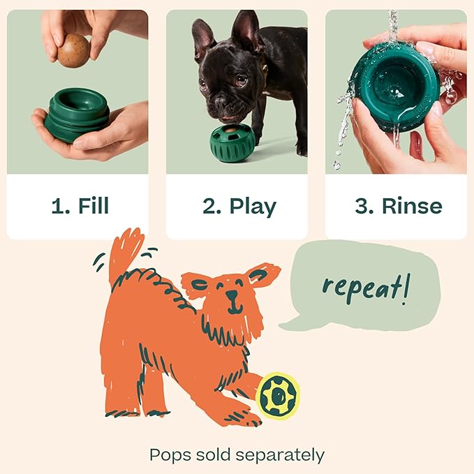 WOOF Pupsicle - Long-Lasting Interactive Dog Ball Toy to Keep Your Pup Busy and - Image 4