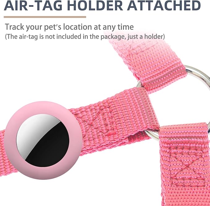 PUPTECK No Pull Dog Harness Soft Adjustable Basic Nylon Step in Puppy Vest - Image 2
