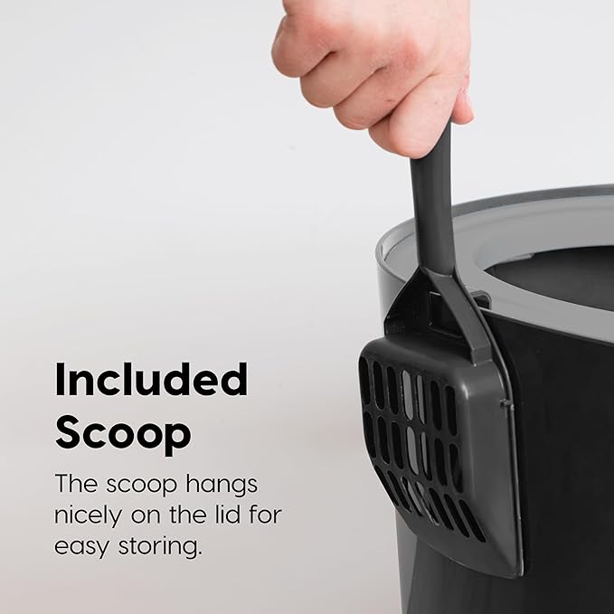 IRIS USA Cat Litter Box Large Top Entry - Image 6