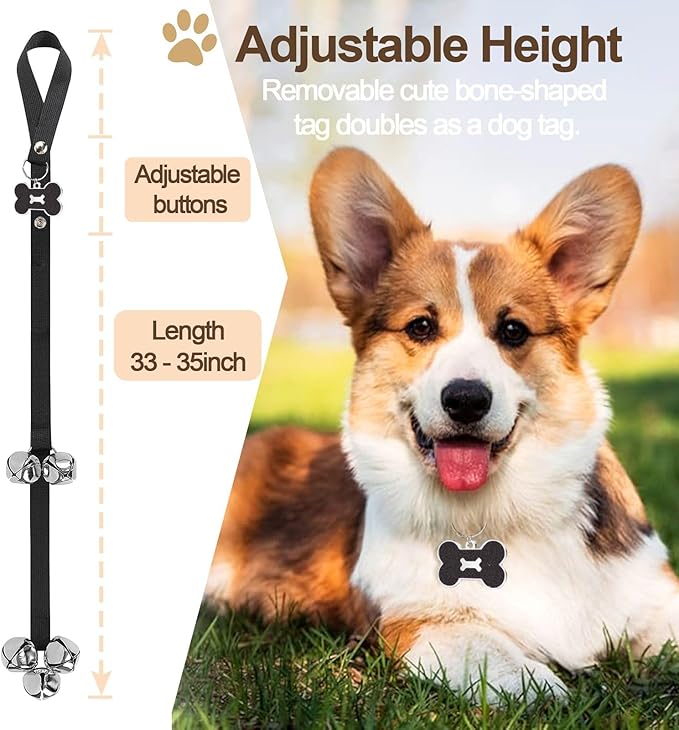 Dog Bells, Puppy Potty Training Bell Dog Doorbell Potty Train Dog Bell - Image 3