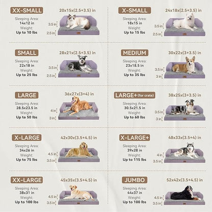 Dog Bed Medium Size Dog-Orthopedic Waterproof Bed - Image 2