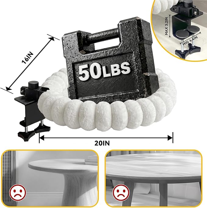 20"x16" Rotatable Foldable Cat Desk Bed - Image 4