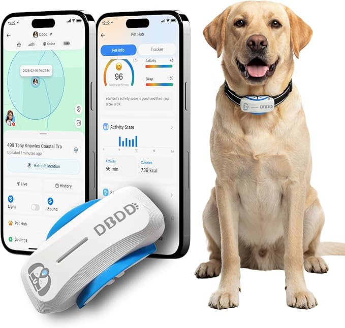 DBDD AI GPS Tracker for Dogs by DBDD